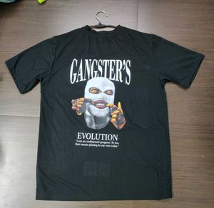 Gangster&#39;s Evolution Black Tee