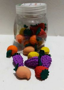 Fruit Eraser Set PACK Of 2 Box