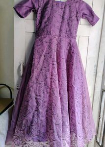 💜 women&#39;s Lavender full flair gown🔥 princess