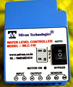 Mivan Technologies® Water Level Controller and Indicator with 2 Years of Warranty, Fully Automatic with 3 Sensor Supply Volt 230 VAC / Swap Available