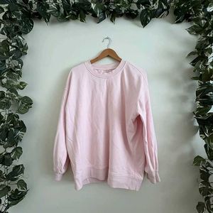 Pink vintage Pullover Sweatshirt