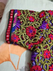 Cut Work Embroidered Blouse