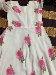 Floral Anarkali Suit