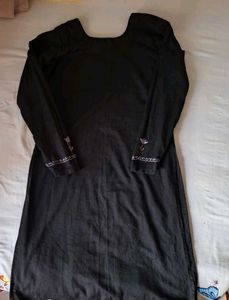 Embroidered Black Kurti