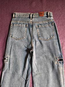 straight Leg Denim Jeans