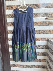 Floral Navy Dress