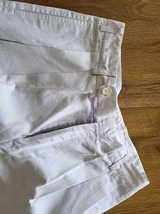 White Cotton Trouser For Men