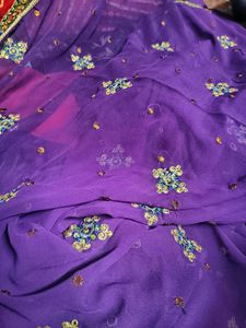 Partywear Beautiful Saree For Farewell