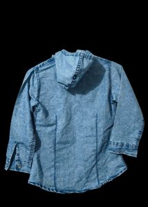 Denim Embroidered Shirt