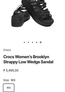 Crocs Brooklyn Strappy Wedge
