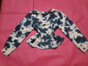 Tie dye sweatshirt winters women