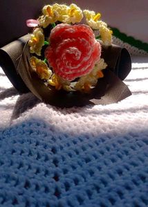Crochet Rose🌹  Bouquet💐 - Handmade