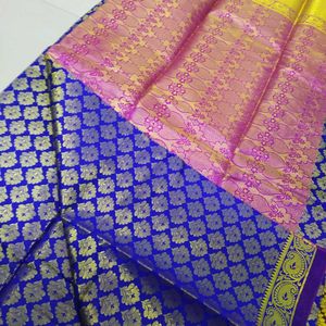 Elegant Banarasi Brocade Saree