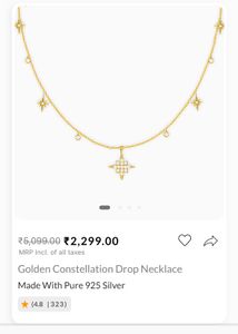 Giva Starry Night Necklace