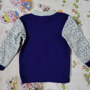 Blue Sweater For 4- 5 Year