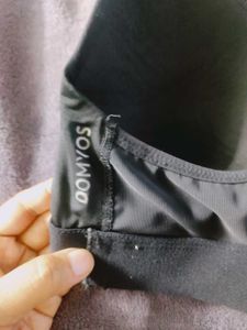 Decathlon Black Sports Bra