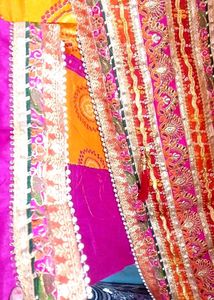 Wide Border Heavy Saree
