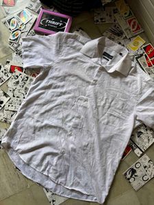 Vintage White Short Sleeve Shirt