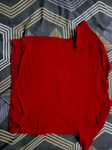Red Crop Top