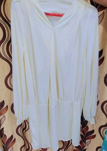 Vintage Creamy White Dress
