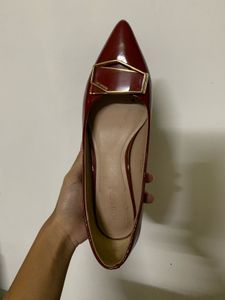Kisscat Red Pointed Heels