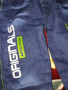 Cute Kids Denim Outfit Set