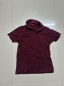 Maroon Polo T-Shirt