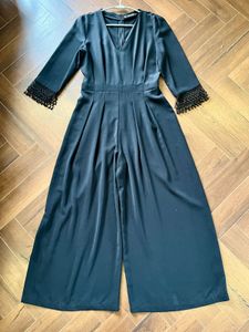 Zara  Black Jumpsuit In Perfect Condition