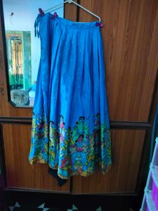 Blue Readymade Saree Blouse