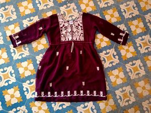 Elegant Embroidered kurti