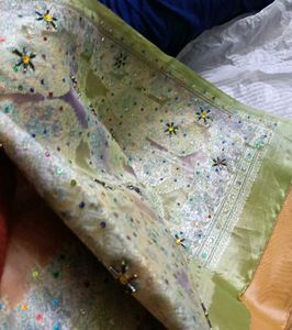 Embroidered Ethnic Saree