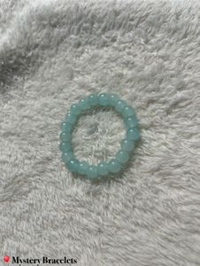 Aqua Beaded Bracelet