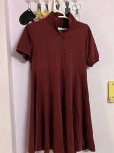 Maroon party Wear- The Souled Store