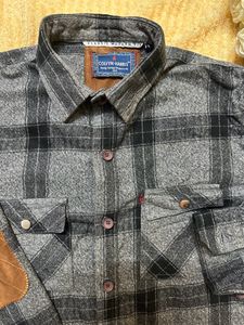 Grey colour, full and stylish shirt