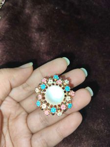 Floral Pearl Ring