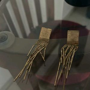 Golden Hanging EARRING