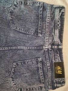 Vintage Wash Denim Jeans