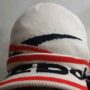Reebok winter White Beanie Hat