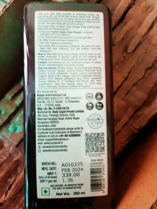 WOW SKIN SCIENCE Unisex Fomaing BODY WASH