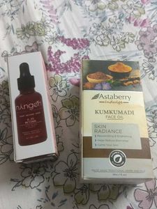 Ningen Retinol Serum & Astaberry Kumkumadi Face Oi