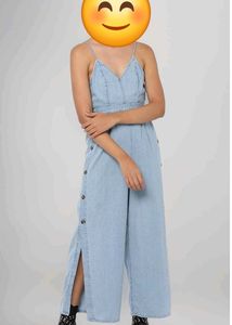 American Eagle Denim Jumpsuit XS 34&#34; chest