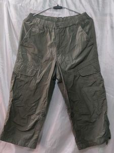 Olive Green Cargo Shorts