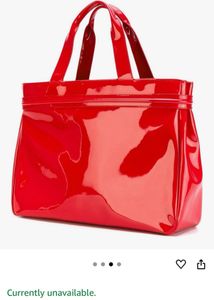 Armani Red Tote- For Office And College Women