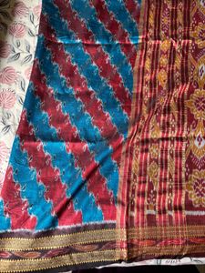 Pure silk khandua ikkat