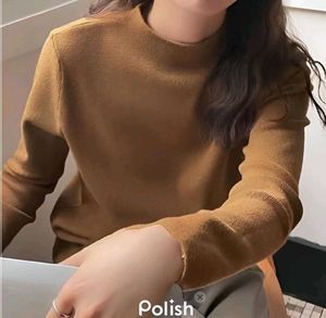 New With Tag Korean Turtleneck Long Sleeve Top