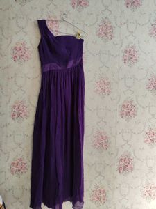 Elegant Purple Maxi Dress