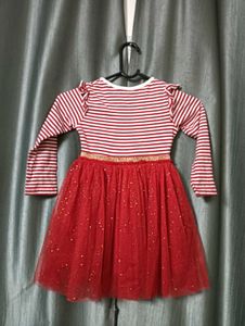 Adorable Girls Christmas Reindeer Dress ❤️