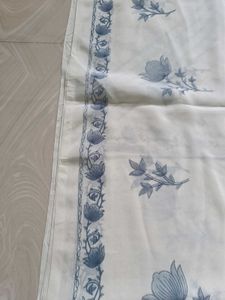 Floral Print Saree