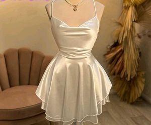 White Short Frock All Size