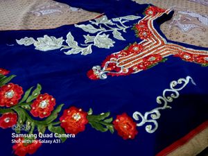 Navy Blue 🔹Long Kurti Daily Wear